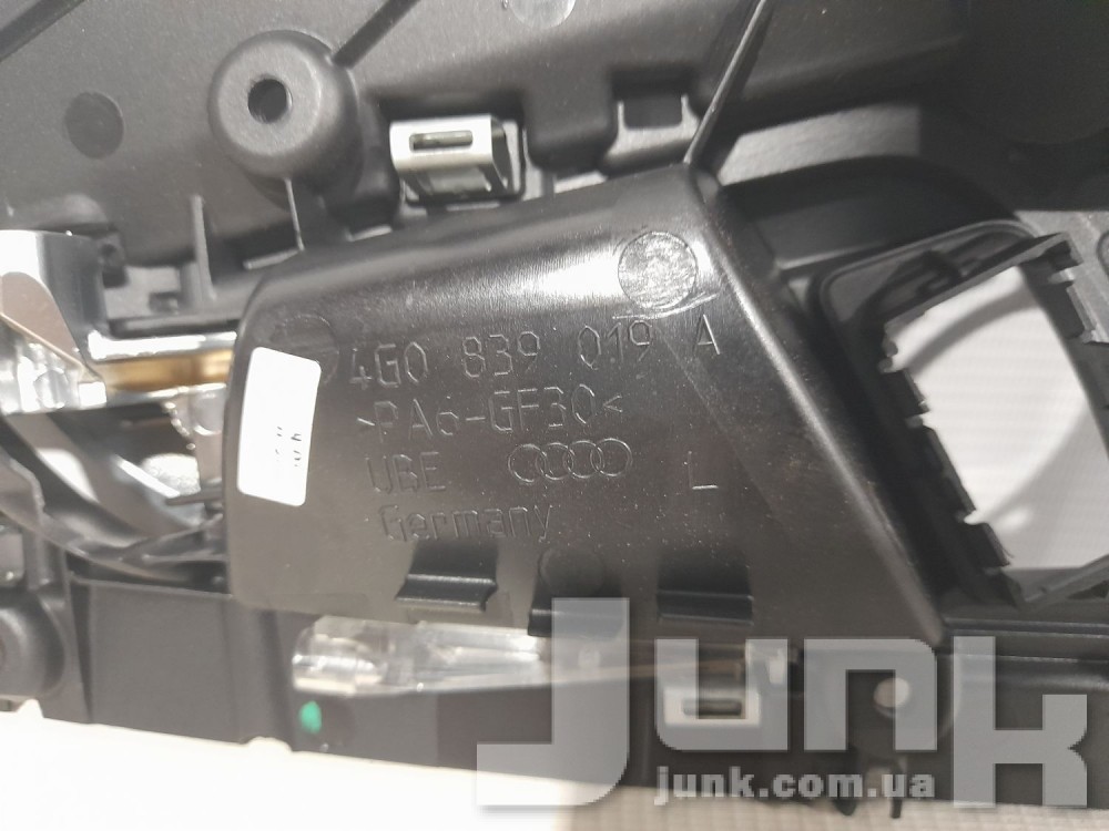 Ручка двери задней левой внутри для Audi A6 C7 oe 4G0839019A разборка бу