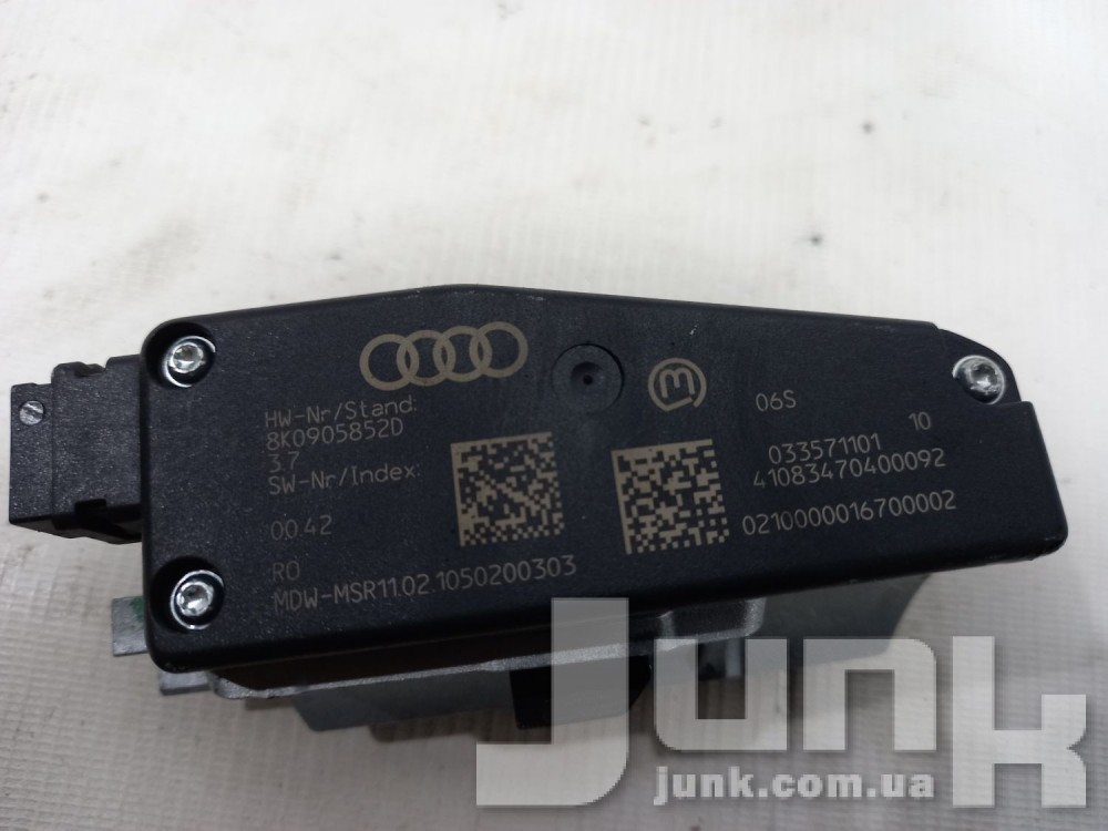 Блок управления рулевой колонки для Audi A4 B8 oe 8K0905852D разборка бу