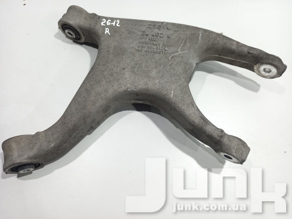 Рычаг задней подвески нижний правый для Audi Q5 oe 8R0505312B разборка бу