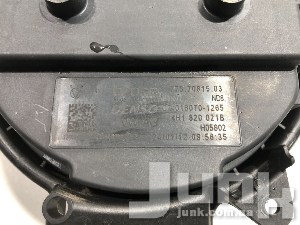 Мотор печки для Audi A6 C7 oe 4H1820021B разборка бу