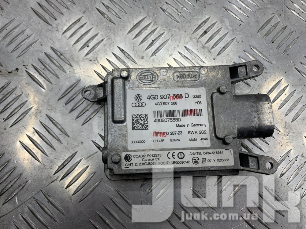 Блок смены полосы движения для Audi A6 C7 oe 4G0907568D разборка бу