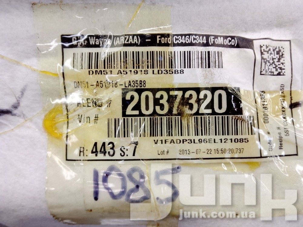Потолок для Ford Focus ST MK3 oe DM51A51918LA35B8 разборка бу