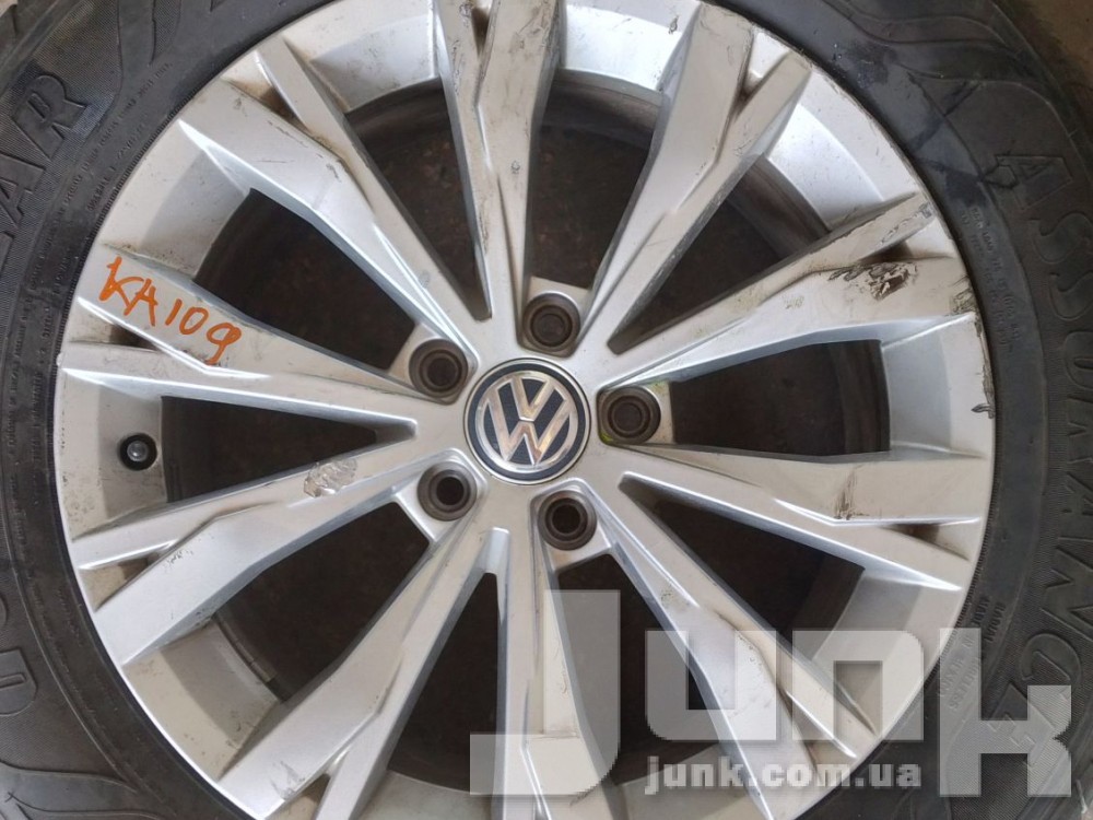 Диски Volkswagen OEM 5NN601025 7x17 5x112 ET40 DIA57,1 Б/У oe  разборка бу