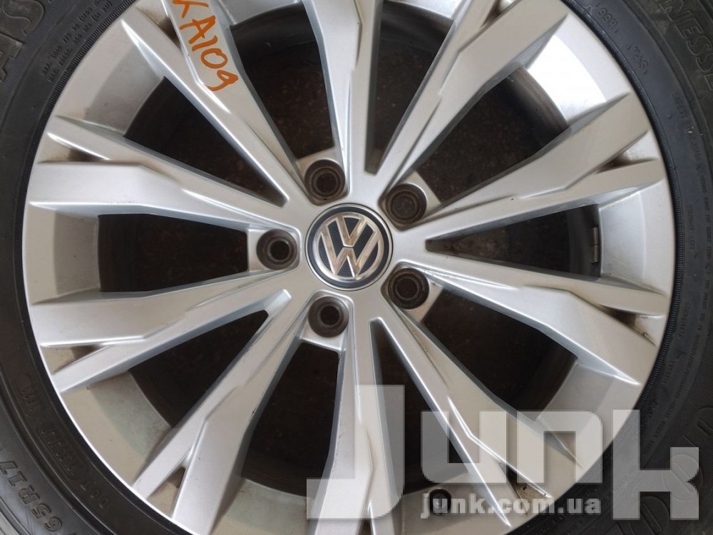 Диски Volkswagen OEM 5NN601025 7x17 5x112 ET40 DIA57,1 Б/У oe  разборка бу