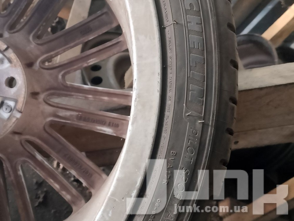 Шины Michelin Pilot Sport All Season 4 255/35 ZR19 96Y XL Б/У 5,5 мм oe  разборка бу