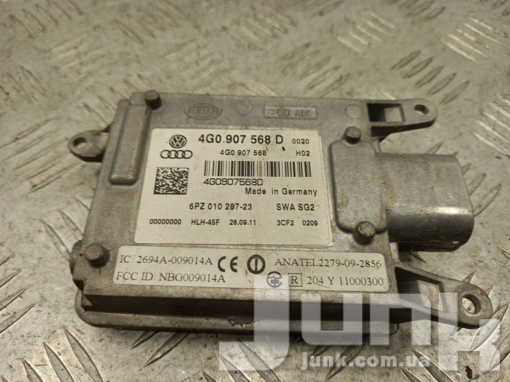 Блок смены полосы движения для Audi A6 C7 oe 4G0907568D разборка бу