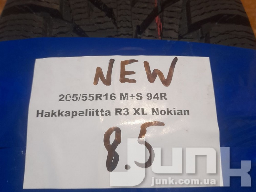 Шины Nokian Hakkapeliitta R3 205/55 R16 94R XL oe  разборка бу