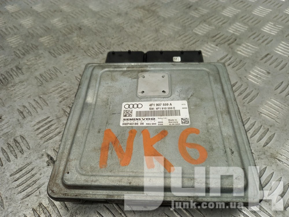 Блок управления двигателем для Audi A6 C6 oe 4F1907559A разборка бу