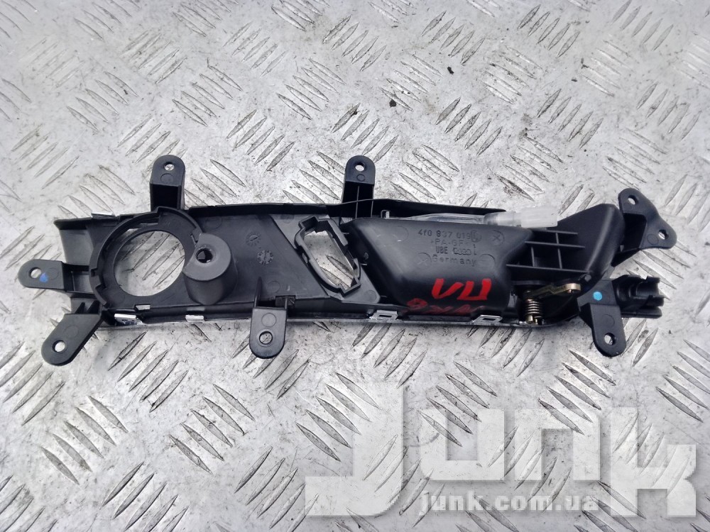 Ручка двери передней левой внутри для Audi A6 C6 oe 4F0837019C разборка бу