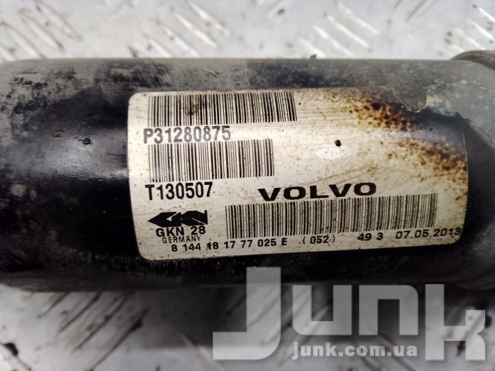Полуось передняя правая для Volvo XC90 oe 36000337 разборка бу