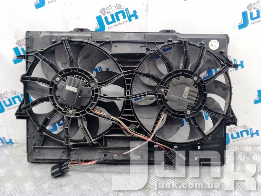 Диффузор радиатора охлаждения в сборе для Porsche Macan oe 95B121003B разборка бу