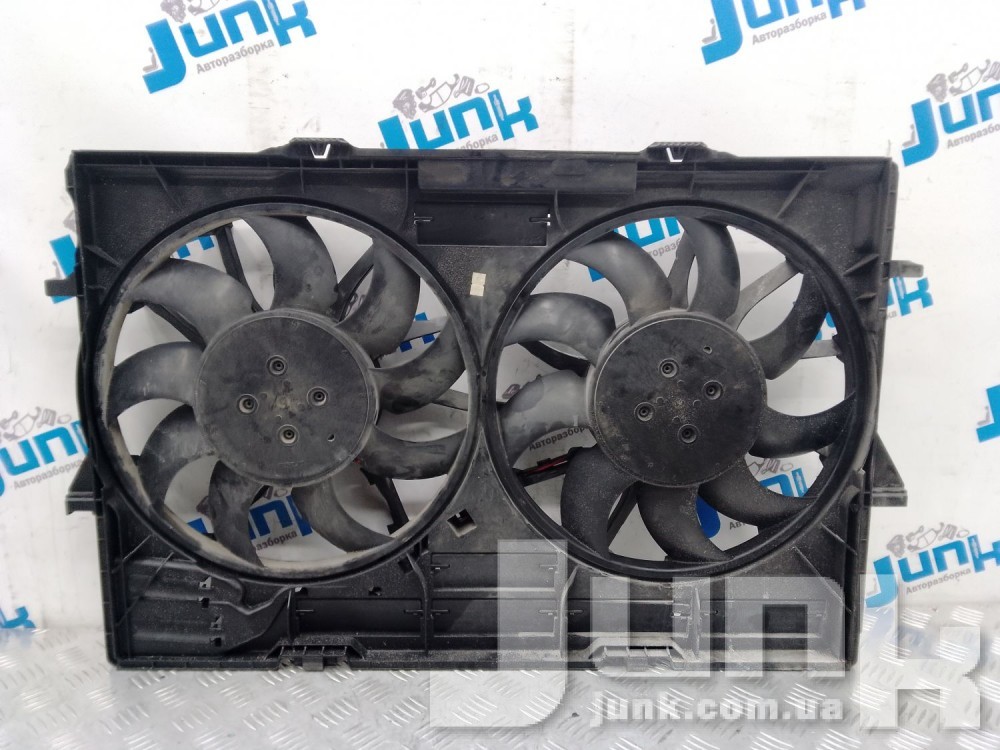 Диффузор радиатора охлаждения в сборе для Porsche Macan oe 95B121003B разборка бу