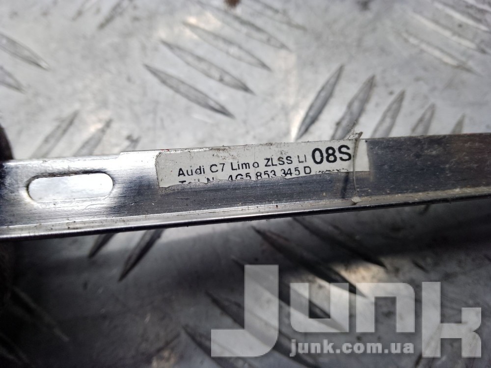 Молдинг глухого стекла хром левый для Audi A6 C7 oe 4G5853345D2ZZ разборка бу