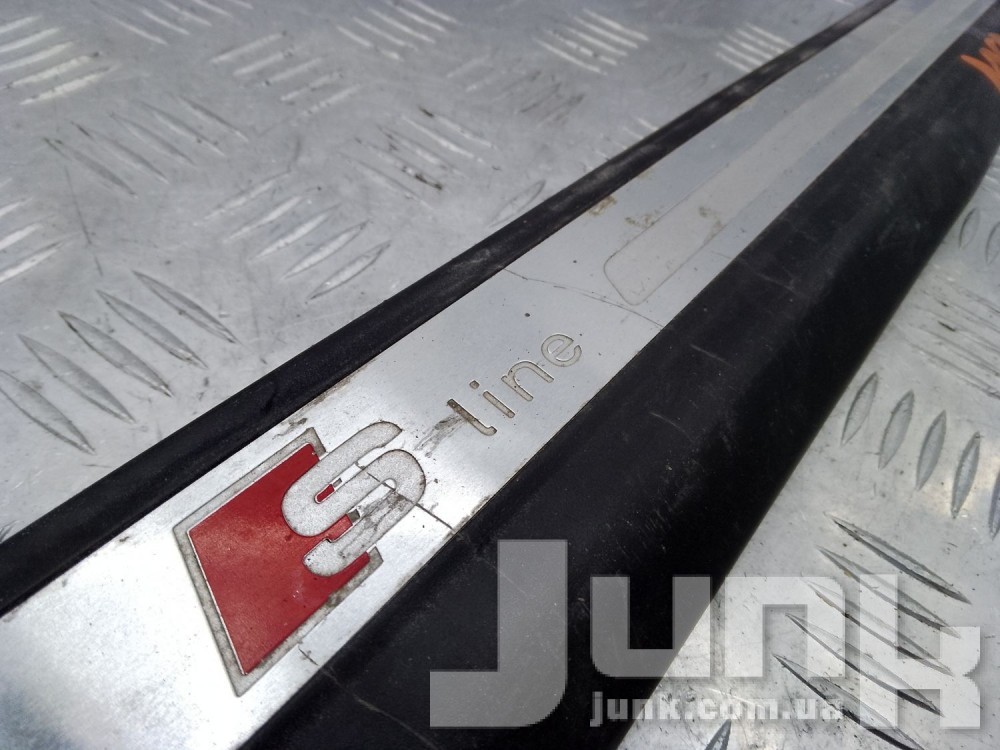 Накладка порога переднего правая для Audi A6 C6 oe 4F0853374K01C разборка бу