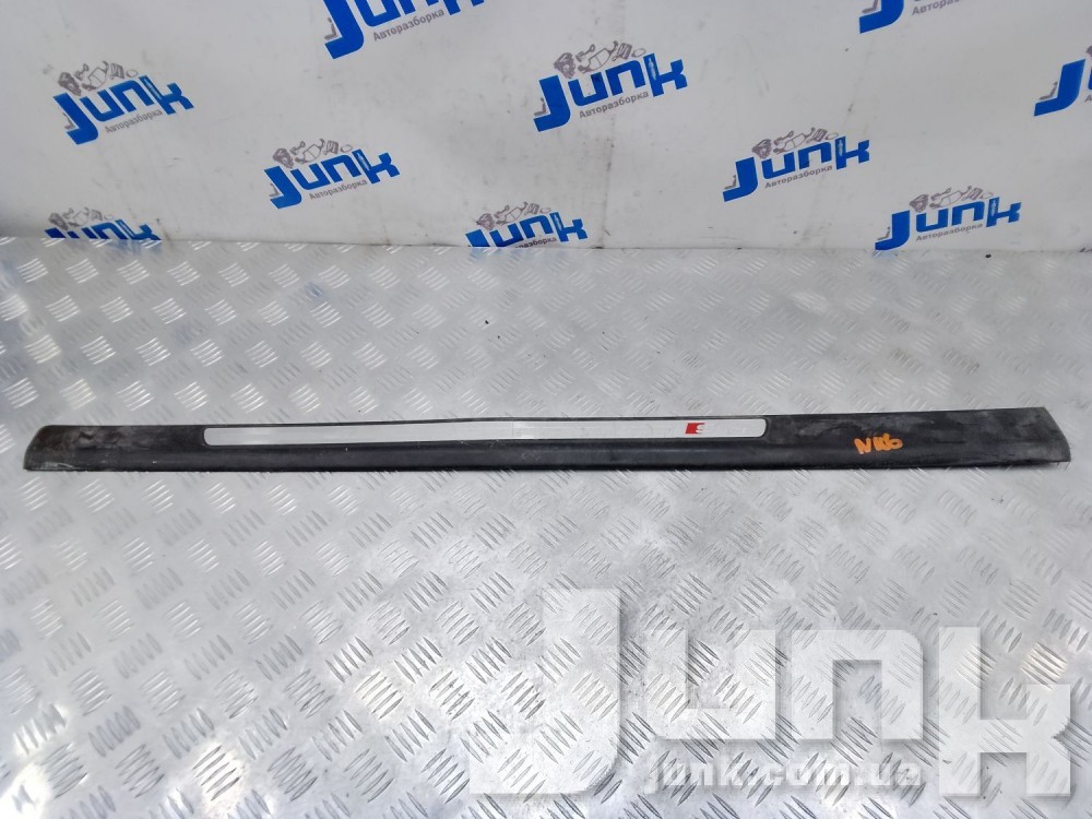 Накладка порога переднего левая для Audi A6 C6 oe 4F0853373K01C разборка бу