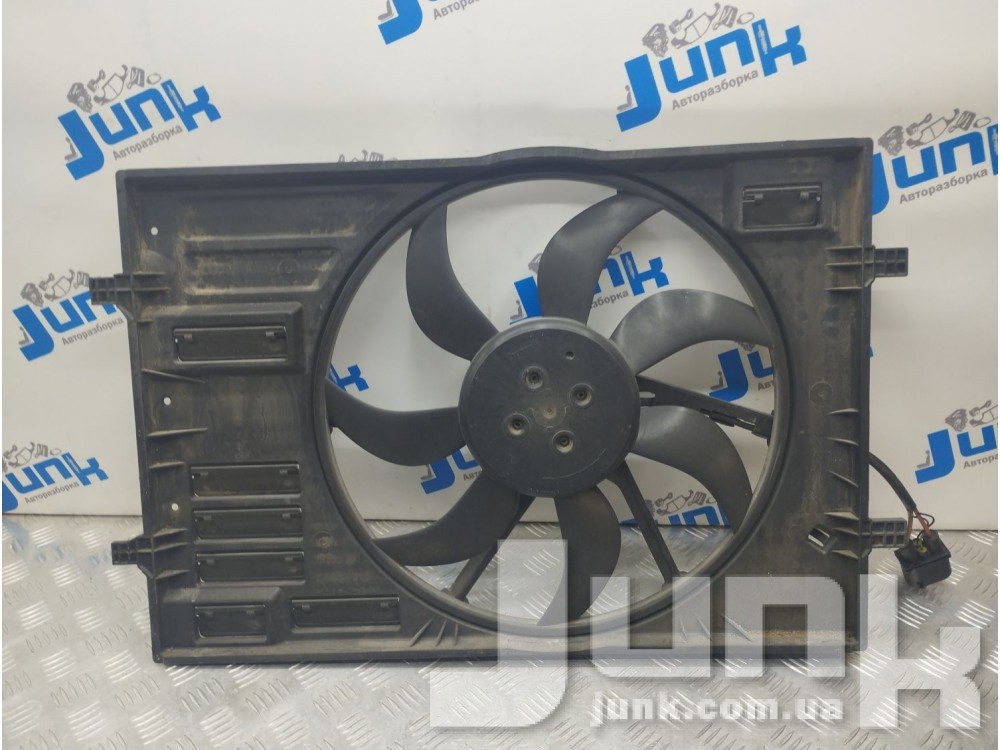 Диффузор радиатора охлаждения в сборе для Audi oe 5Q0121203CB разборка бу