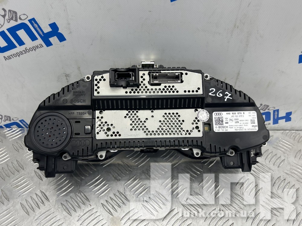 Панель приборов для Audi Q7 4M oe 4M0920870B разборка бу