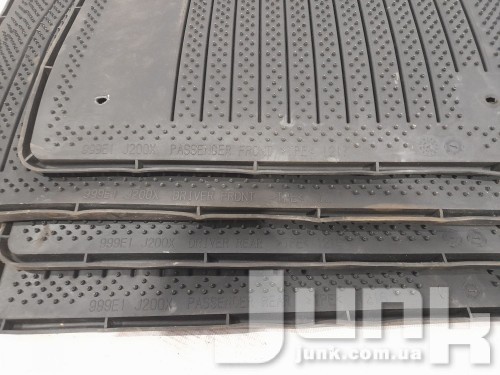 Коврики салона резина для Infiniti Q50 oe 999E1J200X разборка бу