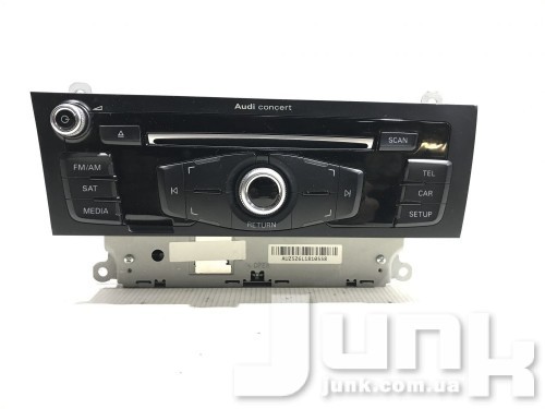 Магнитола для Audi A4 B8 oe 8R1035186H разборка бу