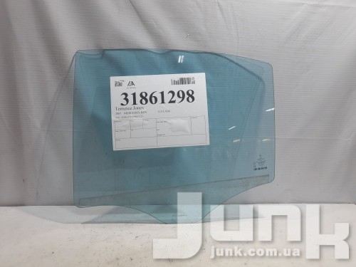 Стекло двери задней левое для Mercedes W211 oe A2117350510 разборка бу