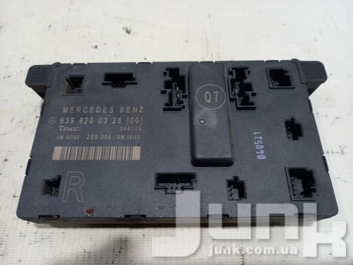 Блок управления двери для Mercedes W639 Vito oe A6398200326 разборка бу