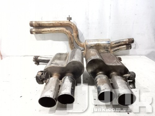 Прямоточный выхлоп для Audi S4 B8 oe  разборка бу