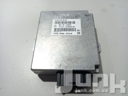 Блок голосового управления для Mercedes W221 oe A2218704585 разборка бу