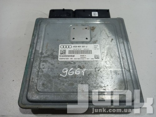 Блок управления двигателем oe 4G0907551J запчасти бу Блок управления двигателем oe 4G0907551J разборка бу