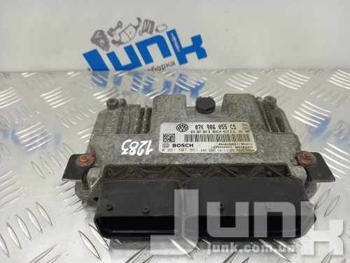 Блок управления двигателем для Вольксваген Passat B7 oe 07K906055CS запчасти бу Блок управления двигателем для Вольксваген Passat B7 oe 07K906055CS разборка бу