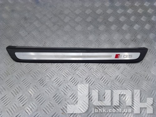 Накладка порога внутренняя передняя левая oe 8R0853373G01C разборка бу