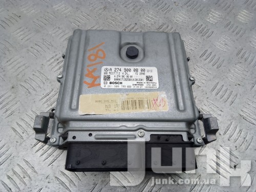 Блок управления двигателем для Mercedes W205 oe A2749000800 разборка бу