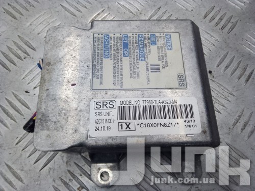 Блок управления AIR BAG для Honda CR-V (5) oe 77960TLAA32 разборка бу