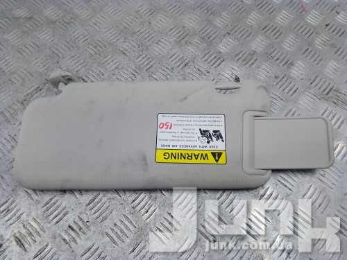 Солнцезащитный козырек правый для Mazda CX-5 (KF) oe KB7W6927075 запчасти бу Солнцезащитный козырек правый для Mazda CX-5 (KF) oe KB7W6927075 разборка бу