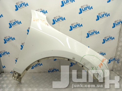 Крыло переднее правое для Вольксваген Touareg 2 oe 7P6821106E разборка бу