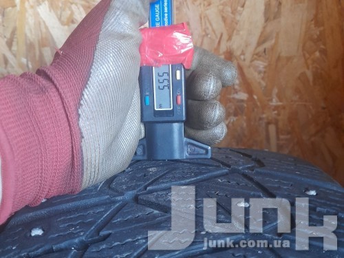 Dunlop Ice Touch 205/55 R16 94T XL (шип) Б/У 5,5 мм разборка бу