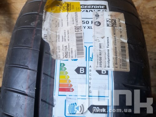 Bridgestone Turanza T005 225/50 ZR17 98Y XL * разборка бу