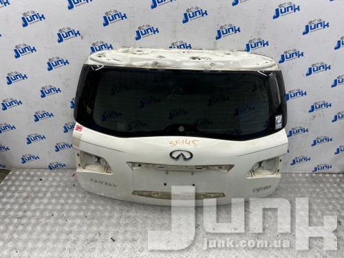 Крышка багажника (ляда) для Infiniti QX80 oe K010M1LAMA запчасти бу Крышка багажника (ляда) для Infiniti QX80 oe K010M1LAMA разборка бу