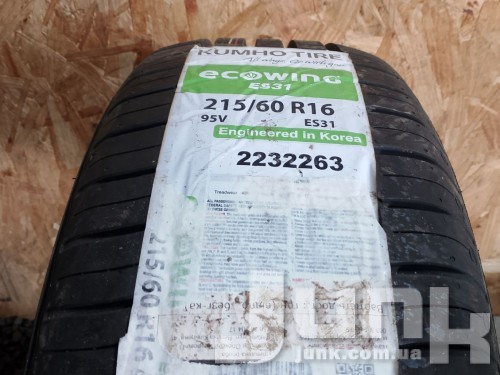 Kumho Ecowing ES31 215/60 R16 95V oe  разборка бу