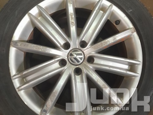 Volkswagen OEM 5N0601025D 7x18 5x112 ET43 DIA57,1 Б/У запчасти бу Volkswagen OEM 5N0601025D 7x18 5x112 ET43 DIA57,1 Б/У разборка бу