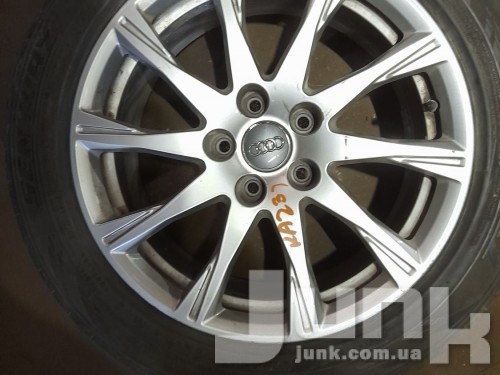 Audi OEM 8W0601025C 7,5x17 5x112 ET38 DIA66,6 (silver) Б/У запчасти бу Audi OEM 8W0601025C 7,5x17 5x112 ET38 DIA66,6 (silver) Б/У разборка бу