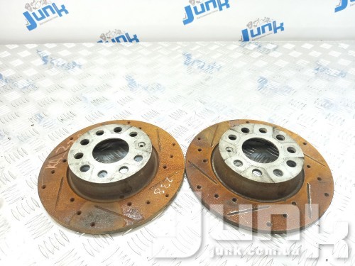 Диск тормозной задний комплект для Вольксваген Passat B7 oe 1K0615601AA запчасти бу Диск тормозной задний комплект для Вольксваген Passat B7 oe 1K0615601AA разборка бу