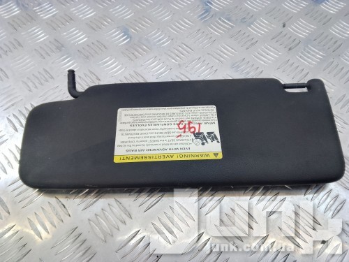 Солнцезащитный козырек правый для Porsche Macan oe 95B857552AROF7 запчасти бу Солнцезащитный козырек правый для Porsche Macan oe 95B857552AROF7 разборка бу