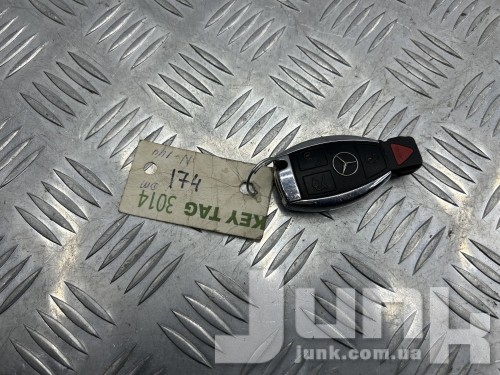 Ключ зажигания для Mercedes C117 CLA oe A2229050105 разборка бу