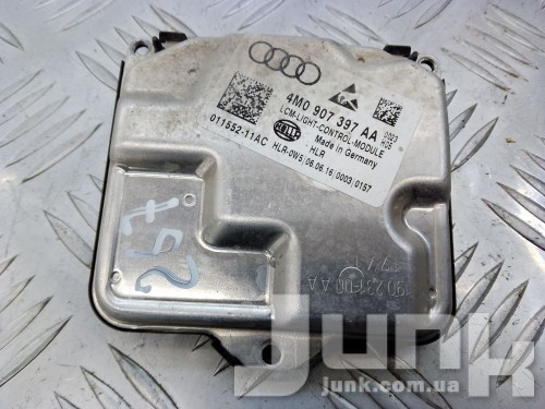 Блок управления светом фар для Audi Q7 4M oe 4M0907397AD разборка бу
