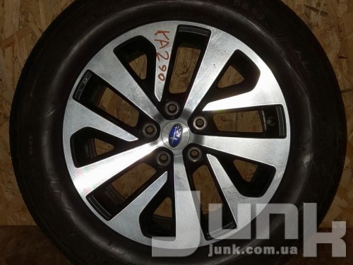 Subaru OEM 28111AN04A 7x17 5x112 ET55 DIA56,1 (anthracite polished) Б/У запчасти бу Subaru OEM 28111AN04A 7x17 5x112 ET55 DIA56,1 (anthracite polished) Б/У разборка бу