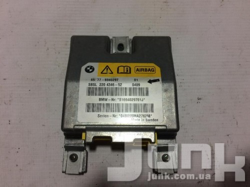 Блок управления AIR BAG для BMW E60 oe 65776940297 запчасти бу Блок управления AIR BAG для BMW E60 oe 65776940297 разборка бу