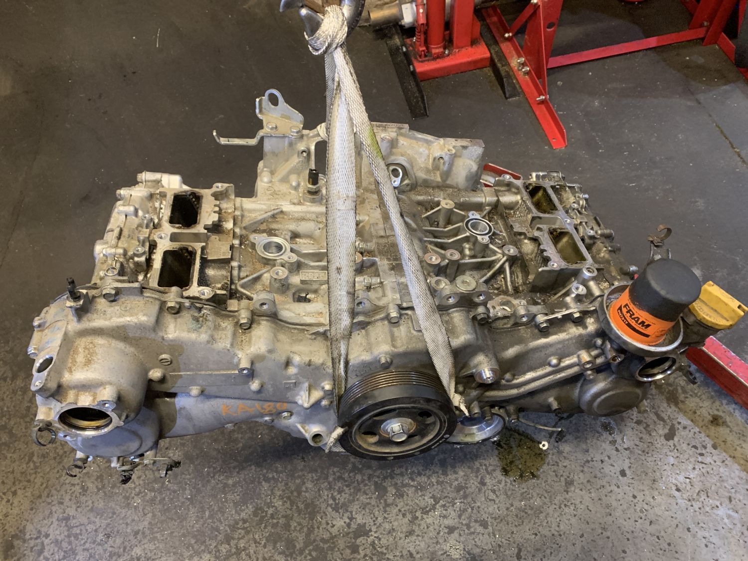 sunao　③ ⑥ Подушка двигуна K5 Optima Sonata MOBIS (права) 21810D4200