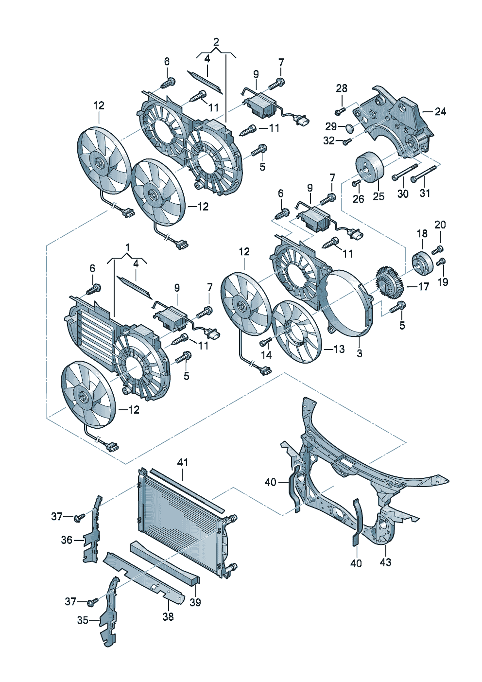 <b>Название согласно каталогу:</b> Рамка для двух вентиляторов