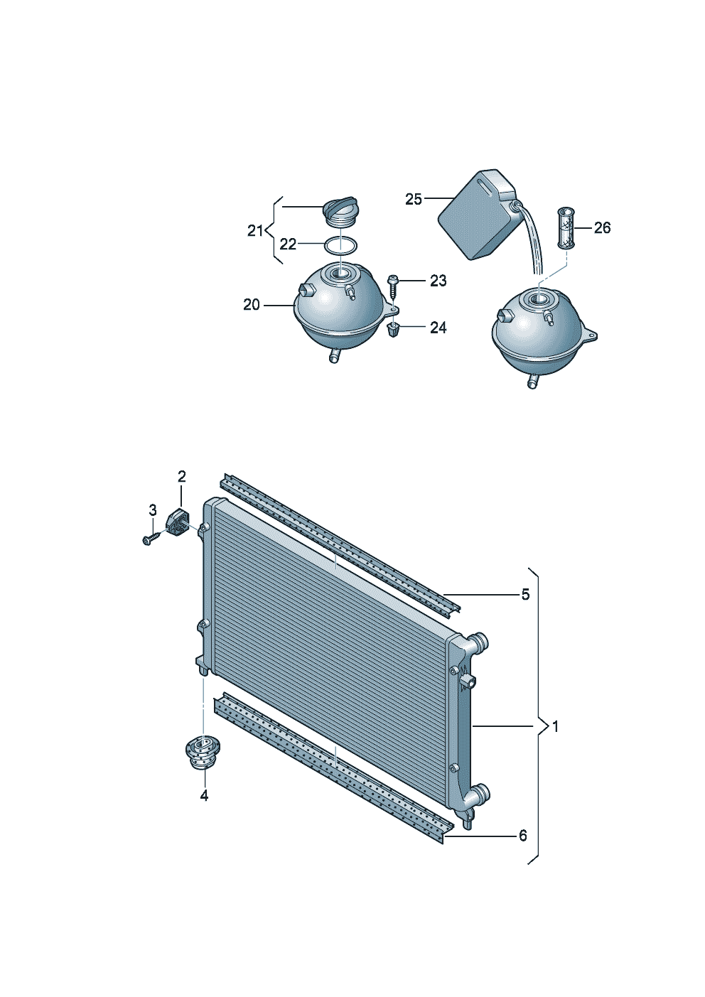 <b>Название согласно каталогу:</b> Расширительный бачок