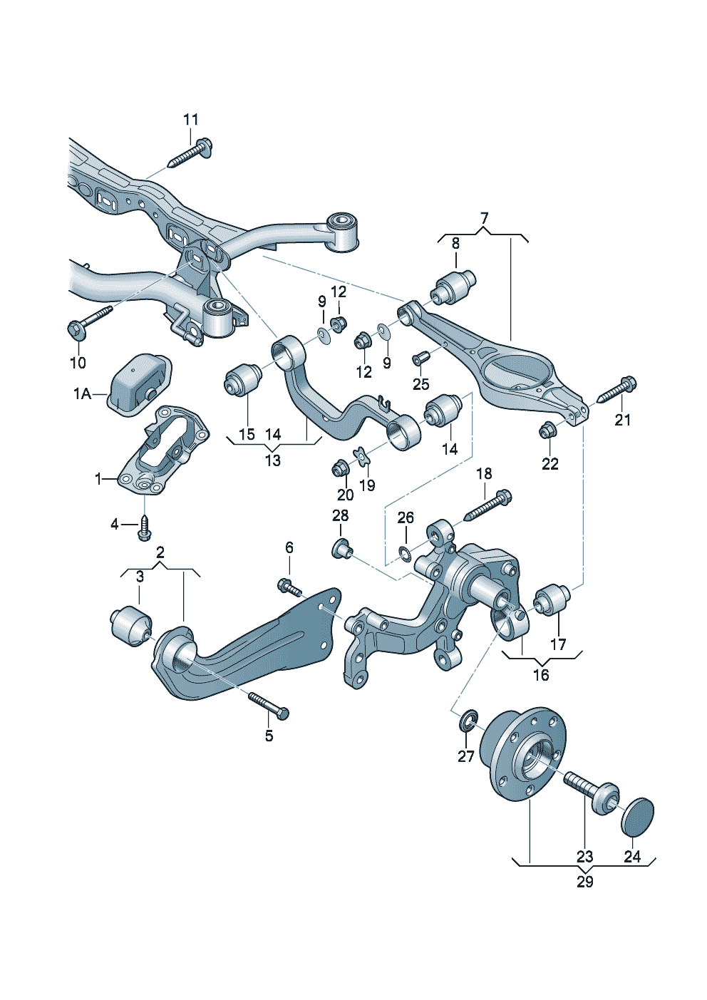 <b>Название согласно каталогу:</b> Pычаг подвески